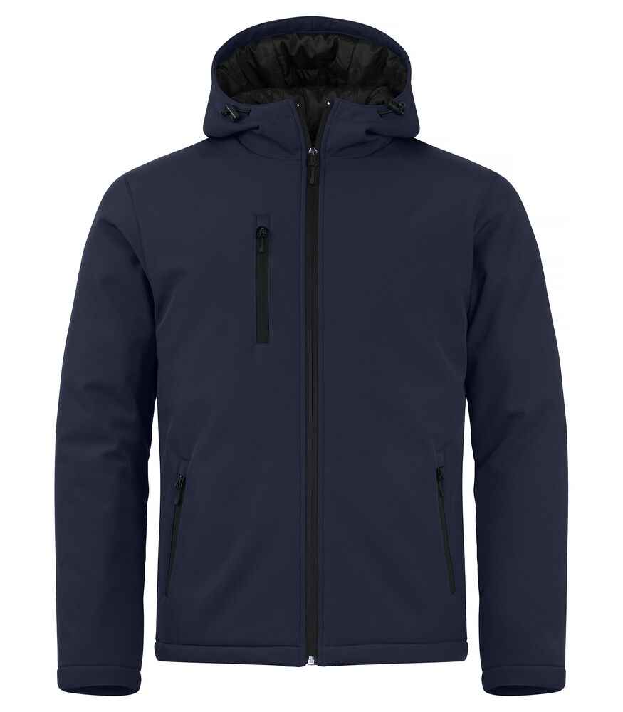 020952 580 PaddedHoodySoftshell DarkNavy front
