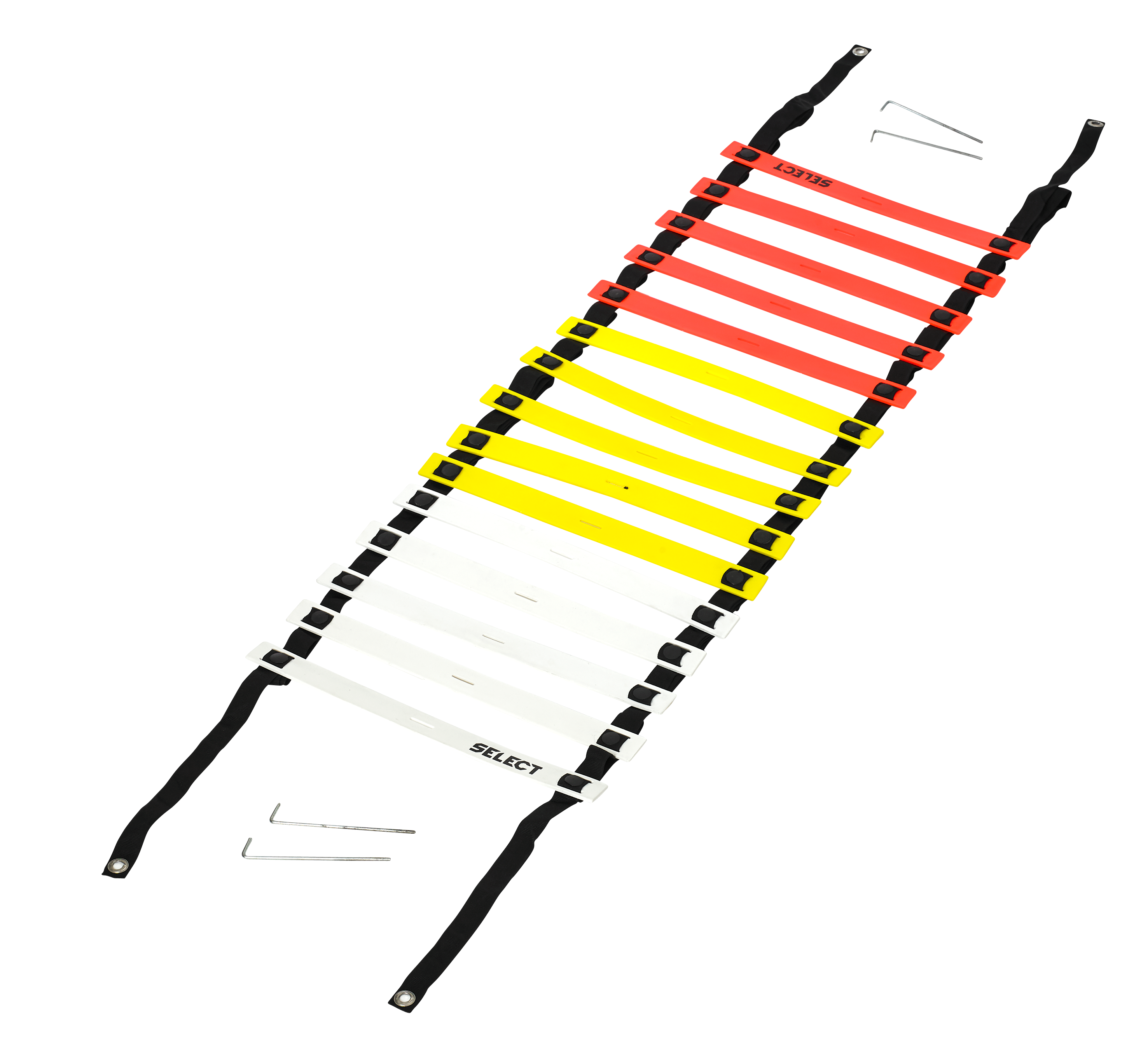 agility ladder orange yellow white v22