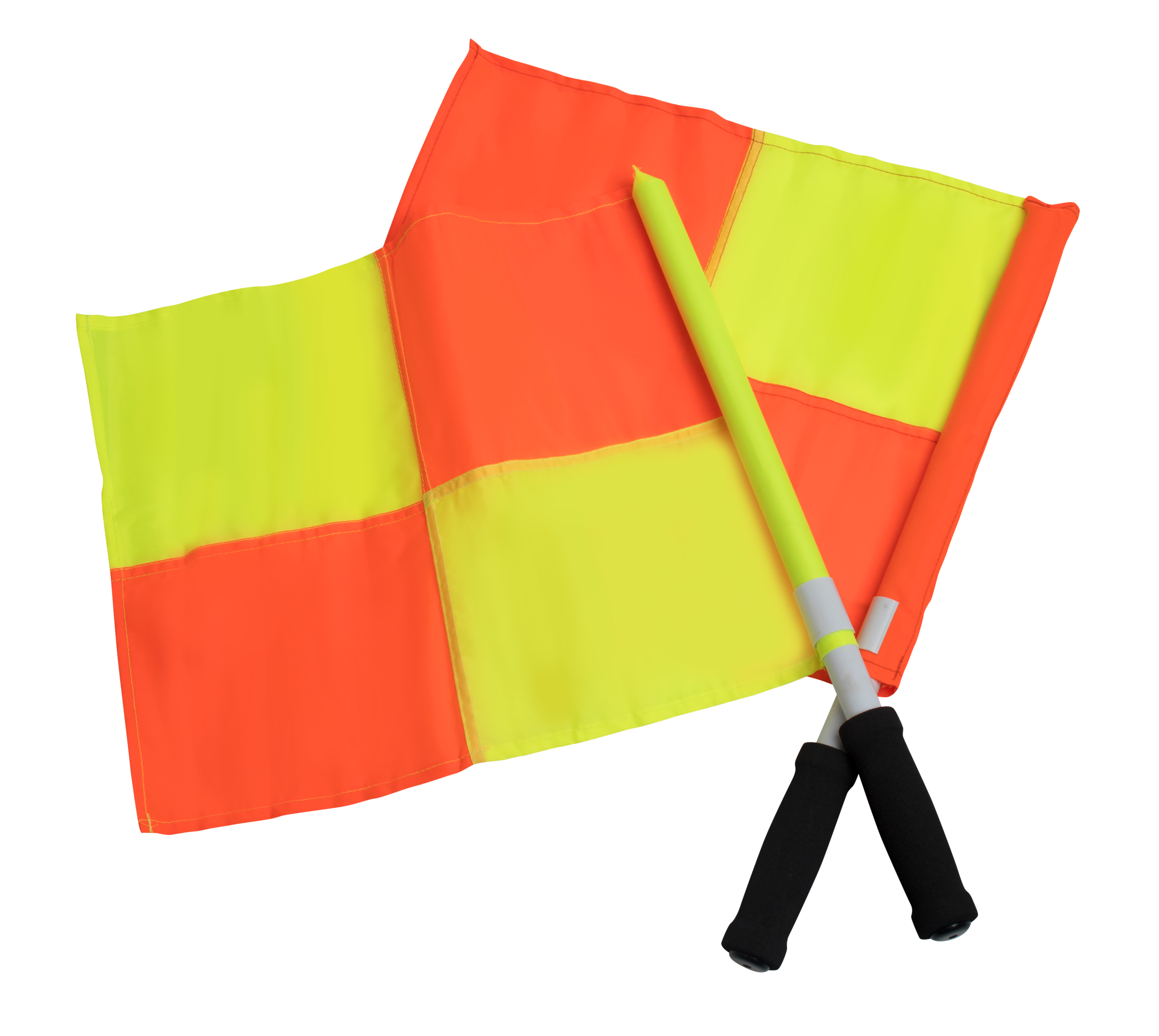 linesman flag classic 2 pcs amateur red yellow