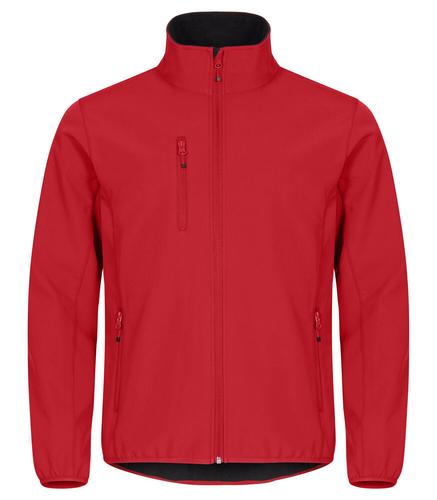 0200910 35 ClassicSoftshellJacket Red front