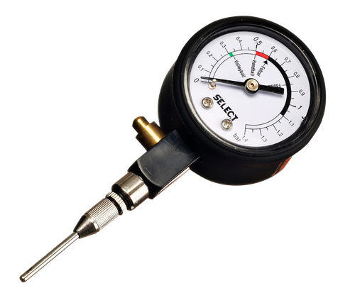 pressure gauge analogue black