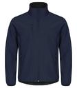 0200910 580 ClassicSoftshellJacket DarkNavy front